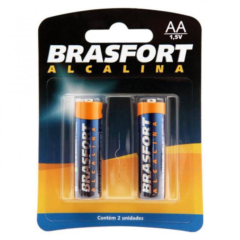 Pilha AA Brasfort