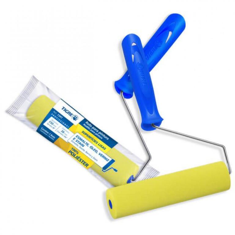 Rolo espuma 150mm tigre