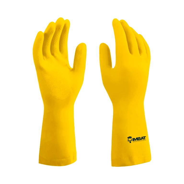 Par luva latex G Amarela