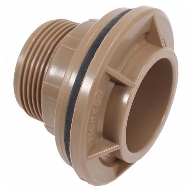 Flange 1 1/4x40 Marrom