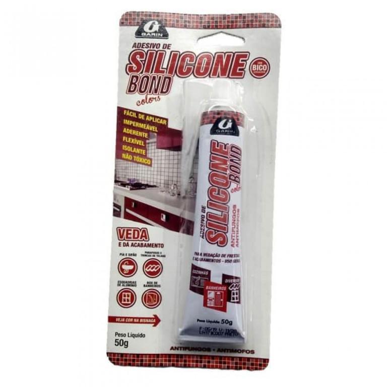 silicone bisnaga 50g preto