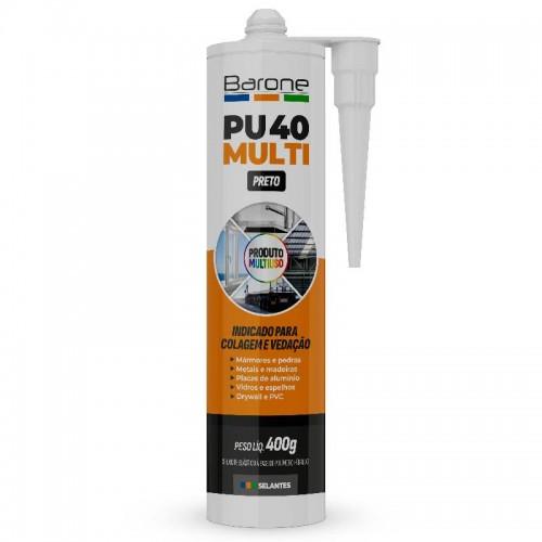 PU40 tubo 400 g Preto