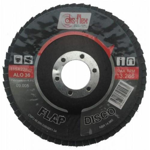 Disco Flap 4 pol grao 36