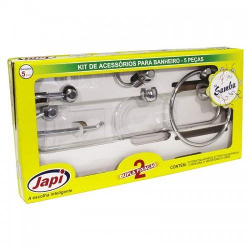 Kit banheiro 5 pecas  plastico