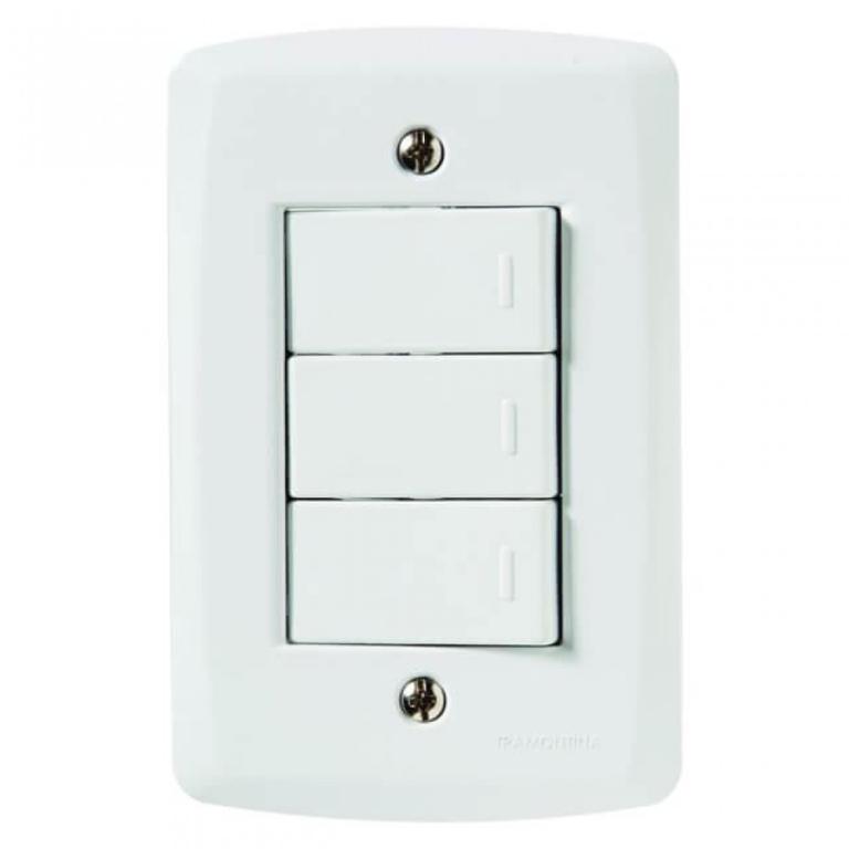 interruptor triplo simples