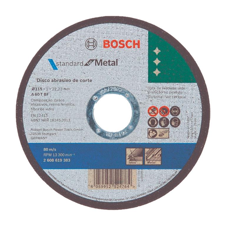 Disco Corte Metal 4x22 Bosch