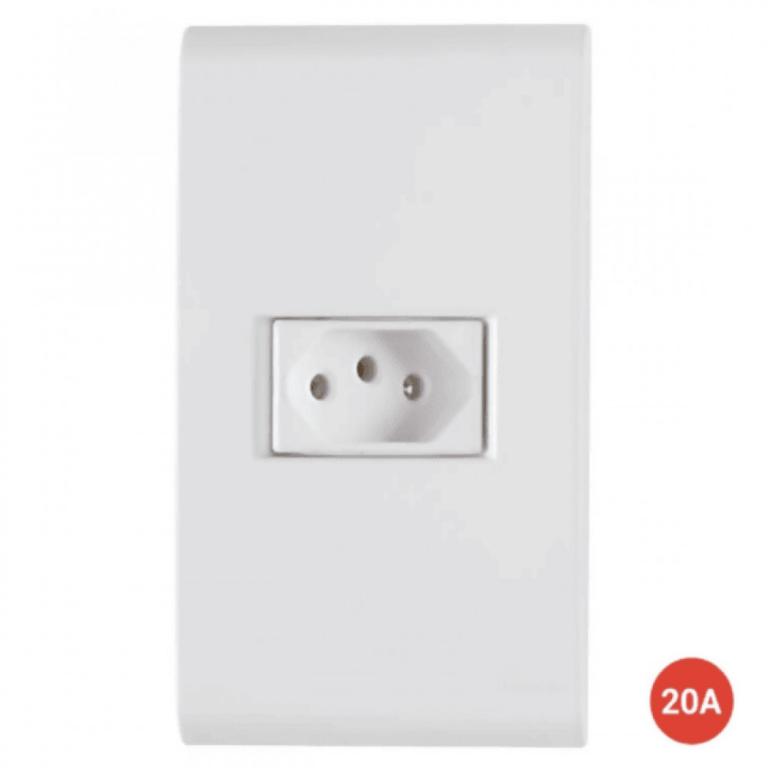 Tomada 20A Tramontina Liz