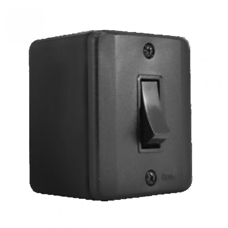 Interruptor preto sobrepor