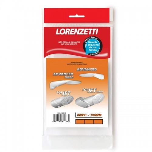 Resistência 220V 7500W Lorenzetti advanced Top Jet original