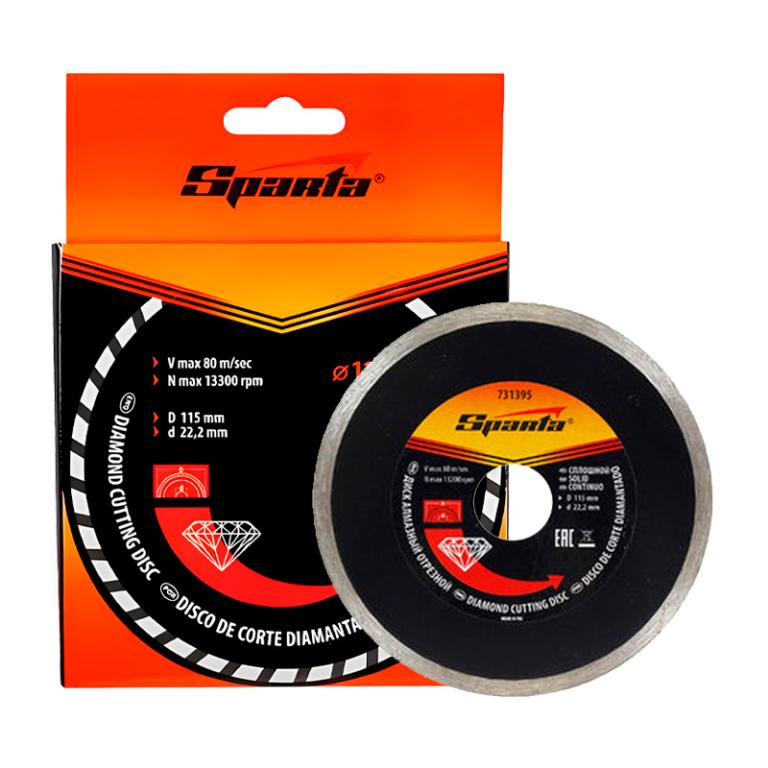 disco corte marmore 4x22 Continuo Preto Sparta