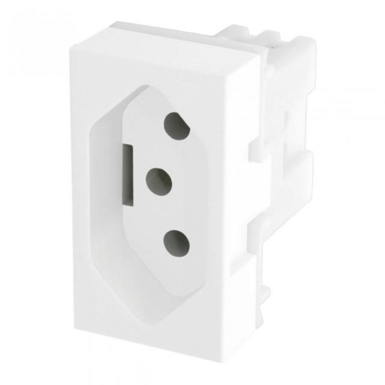Modulo Tomada 10A branco