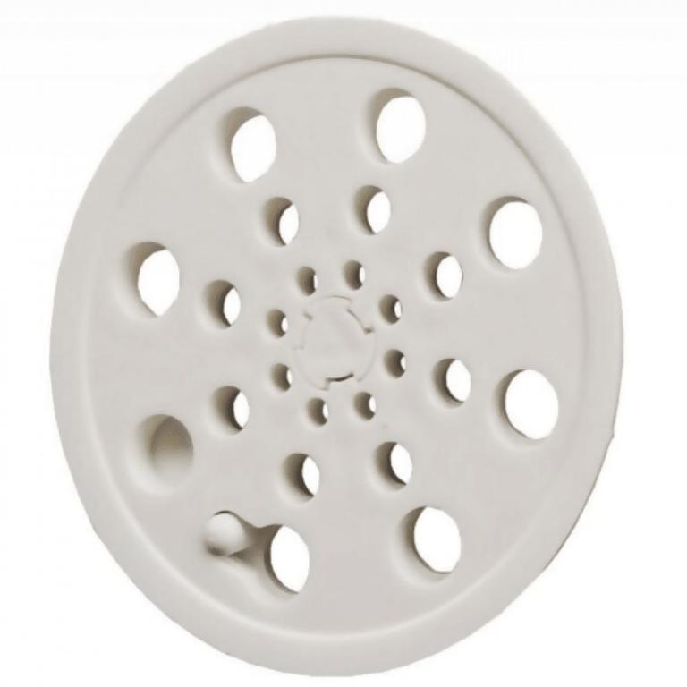 grelha tampa ralo plastico abre fecha redonda 10 cm