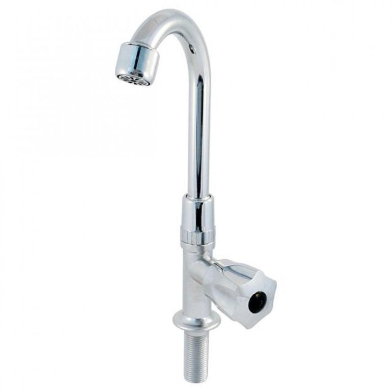 Torneira pia plastico cromado bancada HPLLL Hidropal