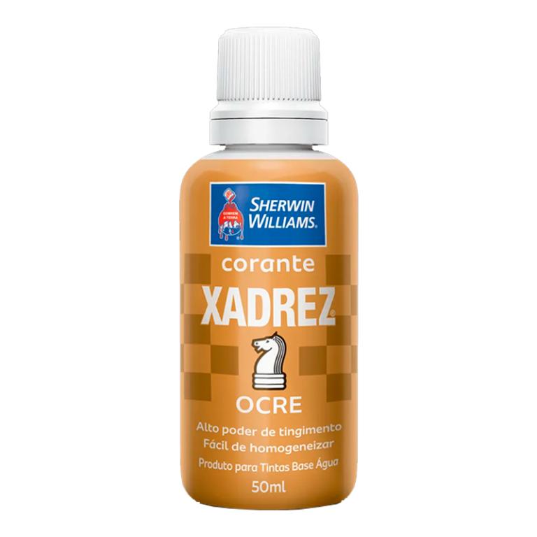 corante ocre xadrez