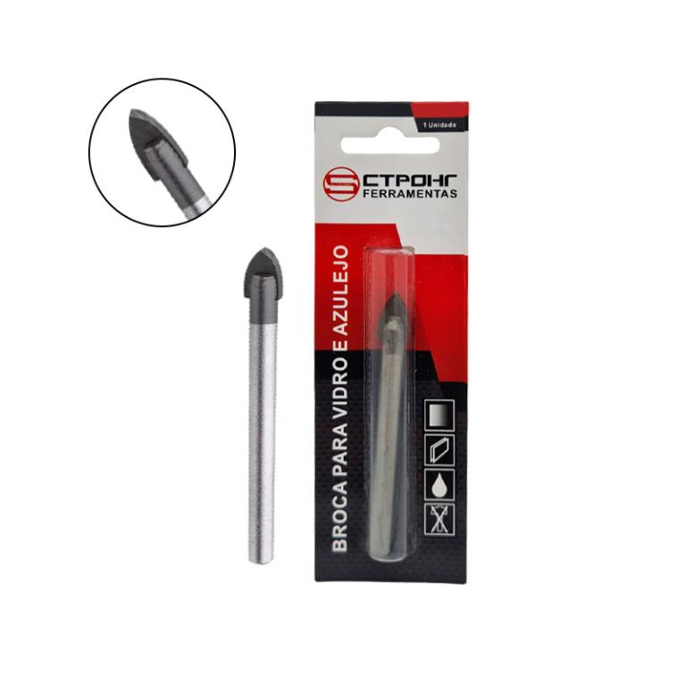 Broca 8mm Vidro Porcelanato