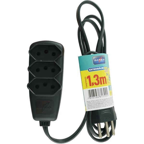 Extensao 1,3 m 3 pinos