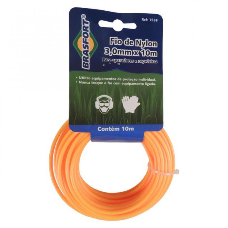 fio de nylon roçadeira 3mm