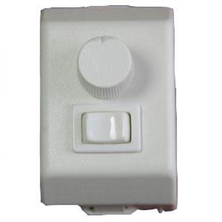 Interruptor Ventilador + Lampada Sobrepor