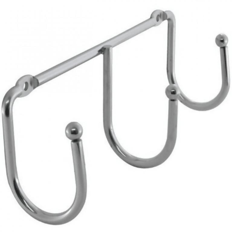 Suporte cabideiro com 3 gancho