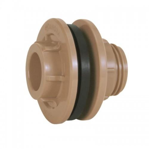 Flange 1 1/2x50mm Marrom