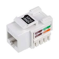 Terminal / conector cabo de rede RJ45 femea