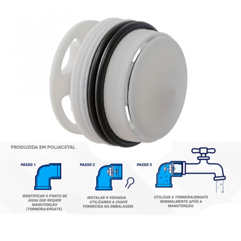 Valvula Veda Agua 1/2