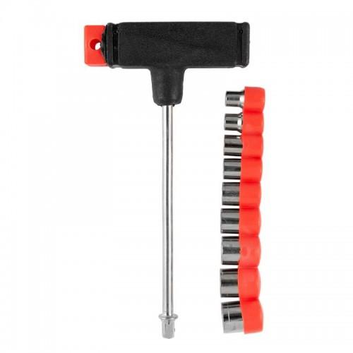 Chave T com 9 soquetes