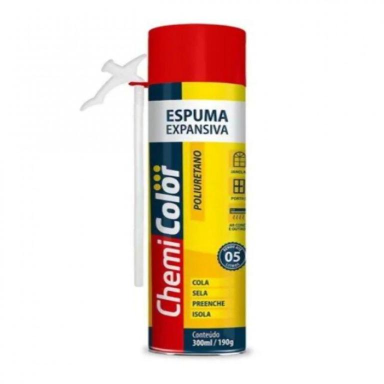 Espuma expansiva 300ml Chemicolor