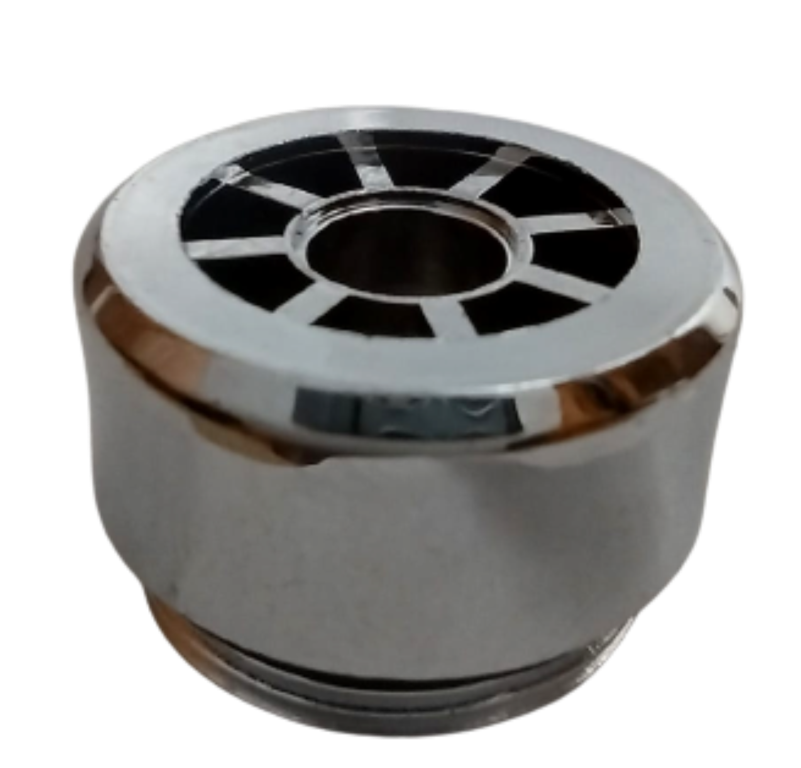 Arejador Plastico cromado rosca externa