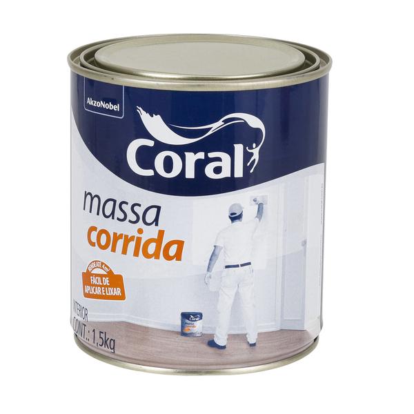 massa corrida 900ml Coral