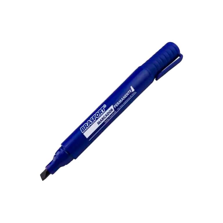 Caneta Grossa marcador permanente azul