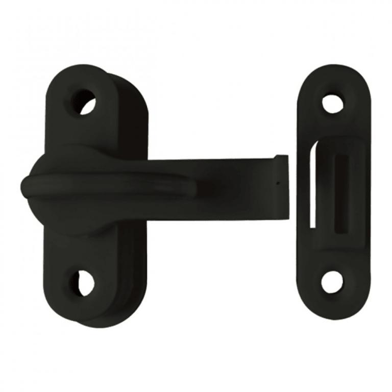 Trinco porta sanfonada preta