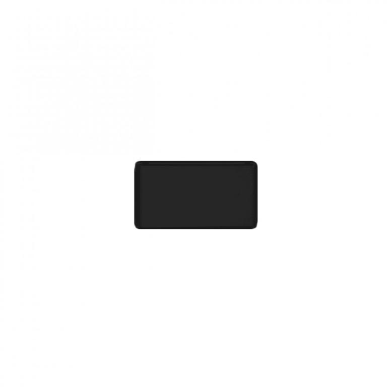 Modulo interruptor simples preto