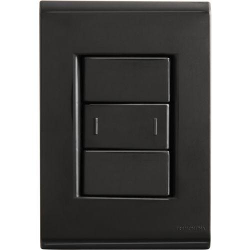 interruptor paralelo tramontina preto Liz