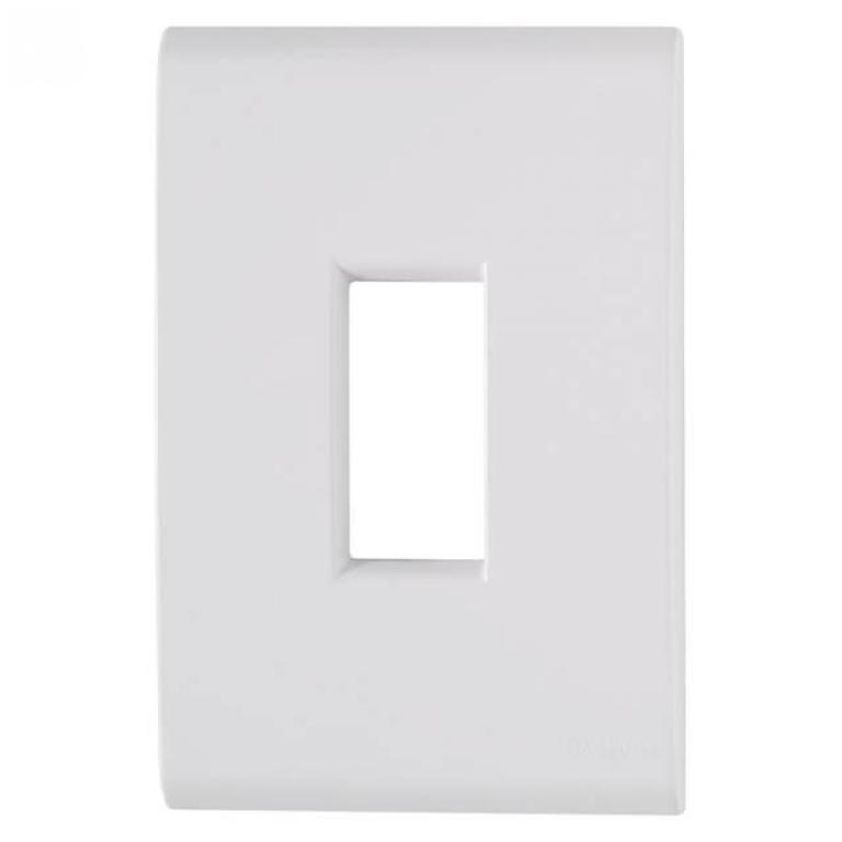 Espelho 4x2 1 modulo vertical tramontina Liz