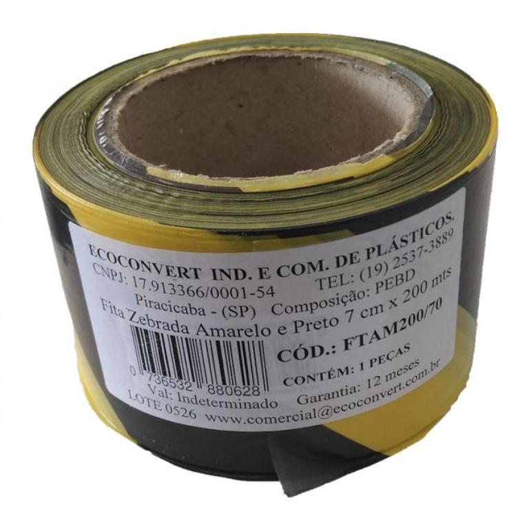 Fita zebrada 200m