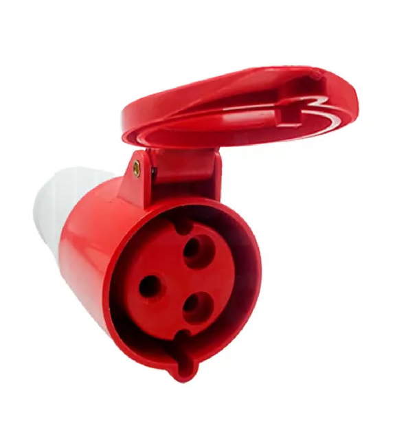ACOPLAMENTO 2P+T 32A 9H VERMELHO OMG-3259