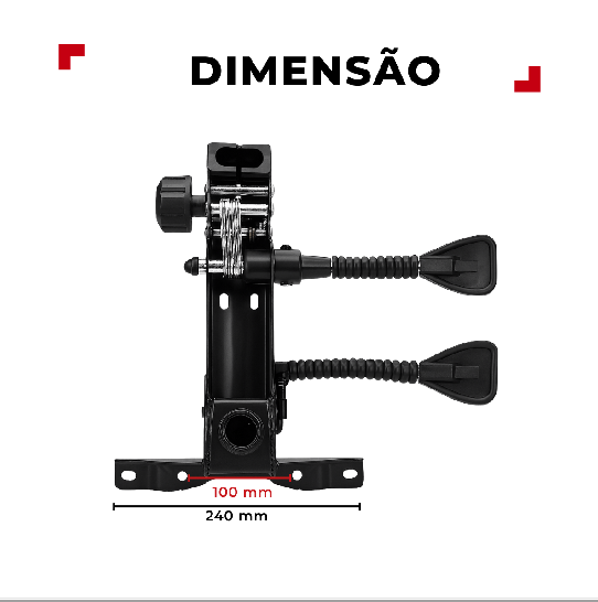 ALAVANCA DE CONTROLE DE ALTURA E INCLINACAO PARA CADEIRA GAM