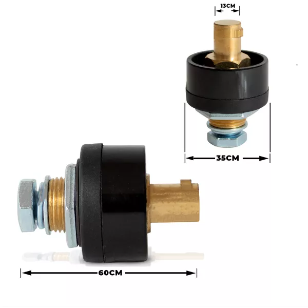 CONECTOR MACHO PAINEL 13MM 35-50MM² 315A DIAMETRO 38MM