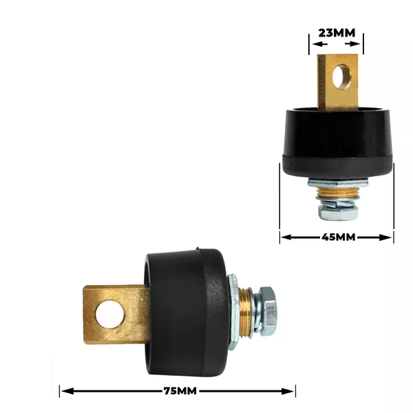 CONECTOR OLHAL PAINEL 13MM 50-70MM² 400A DIAMETRO 45MM
