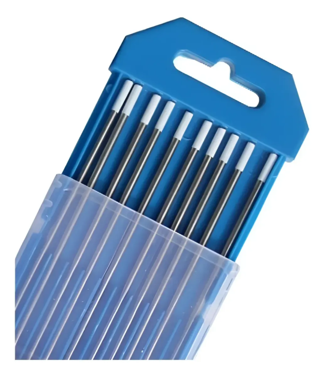 ELETRODO TUNGSTENIO 0,8% ZIRCONIO 1/8''-BRANCO