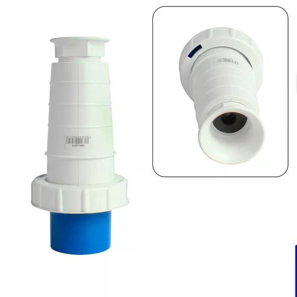 PLUG 3P+T 63A 9H AZUL OMG-4579