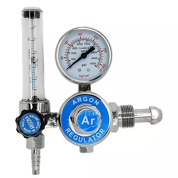 VALVULA REDUTORA / REGULADOR PRESSAO ARGONIO COM FLUXOMETR