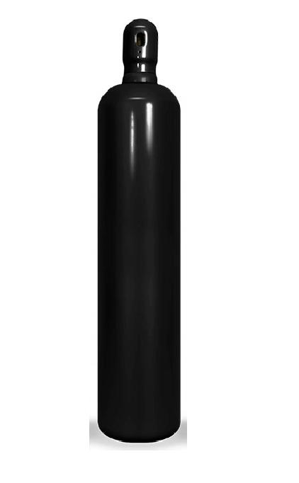 Cilindro Oxigênio 50 litros 10m3 Preto Homologado VAZIO