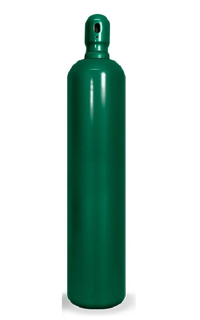 Cilindro Oxigênio 50 litros 10m3 Verde Medicinal Homologado VAZIO