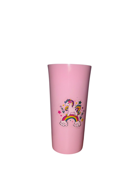 COPO CANUDO UNICORNIO 600ml (INJETEMP)