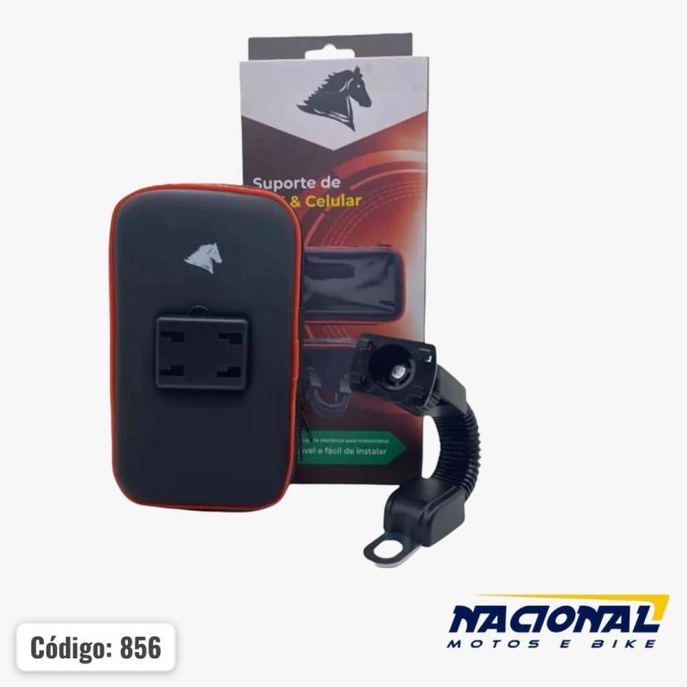 SUPORTE CELULAR C/CARREGADOR USB (STALLION)