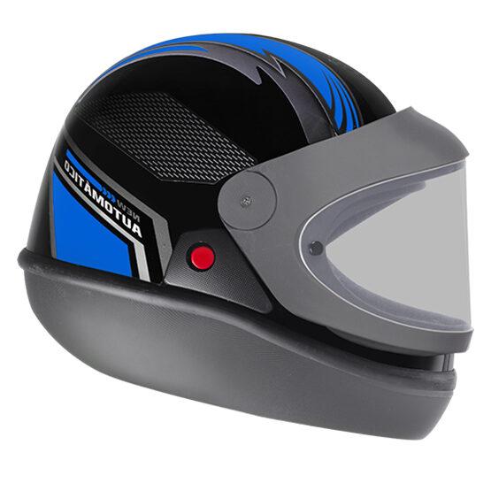 CAPACETE AUTOMATICO BOLT PT/AZ 56 (EBF)