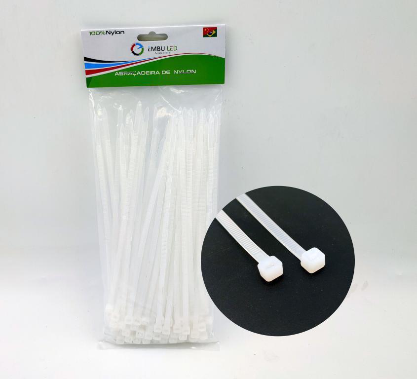 ABRAÇ NYLON 3,5MM X 140MM BC PCT C/100