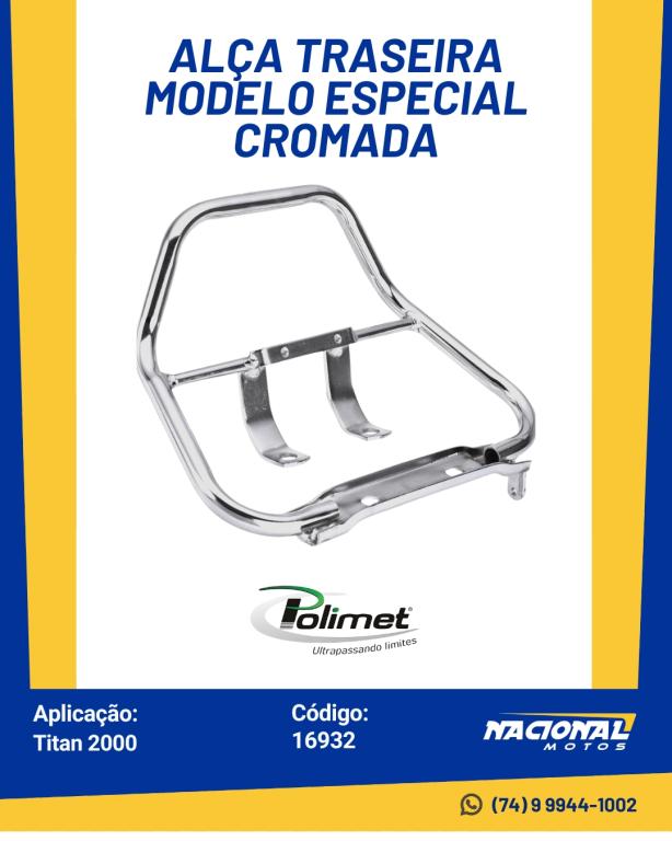 ALÇA T TITAN 125 00 M/ESPECIAL CR